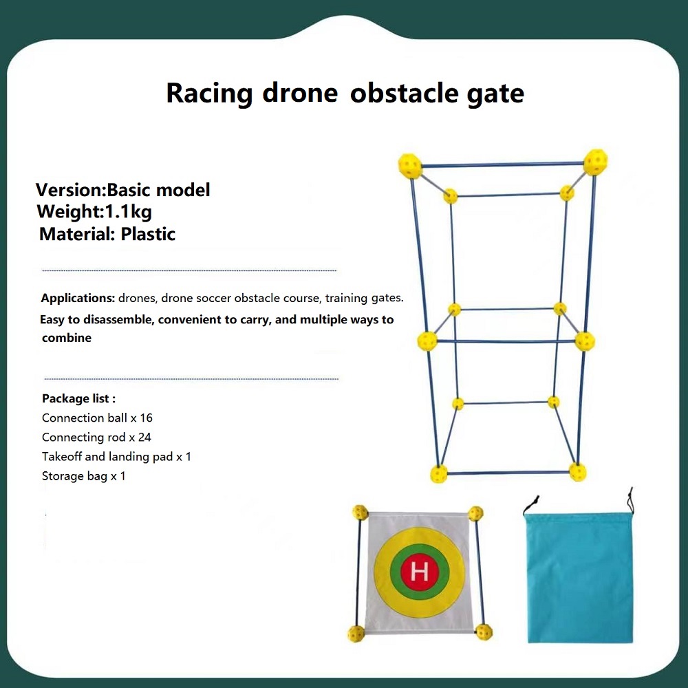 Drone Racing Flag - Puerta de Obstáculos para Carreras, Estructura