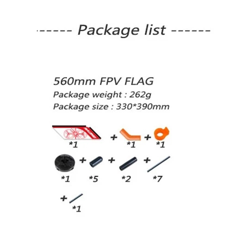 LDARC 560mm FPV Freestyle mast - Drone Racing Gate reseña y precio